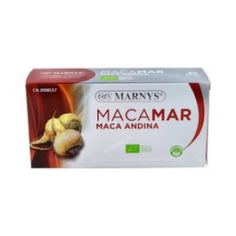 MARNYS Macamar Bio 60 Gélules Complément Alimentaire Maca Biologique