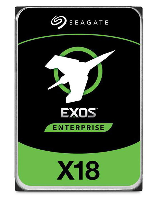 Seagate Exos X18 Disque dur interne HDD 3.5" 18 To 7200 RPM SATA III 270 Mo/s Helium pour serveur NAS