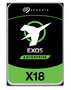 Seagate Exos X18 Disque dur interne HDD 3.5" 18 To 7200 RPM SATA III 270 Mo/s Helium pour serveur NAS