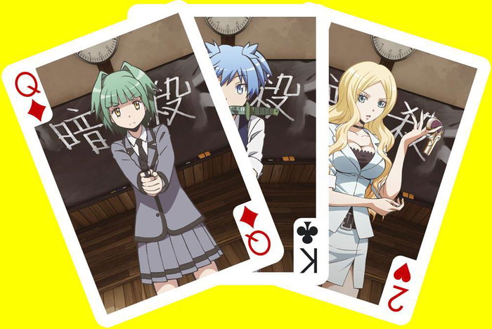 Assassination Classroom jeu de cartes à jouer Characters Assassination Classroom jeu de cartes à jouer Characters