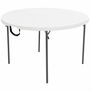 Table Piable Lifetime Blanc Acier Plastique 122 x 73 cm