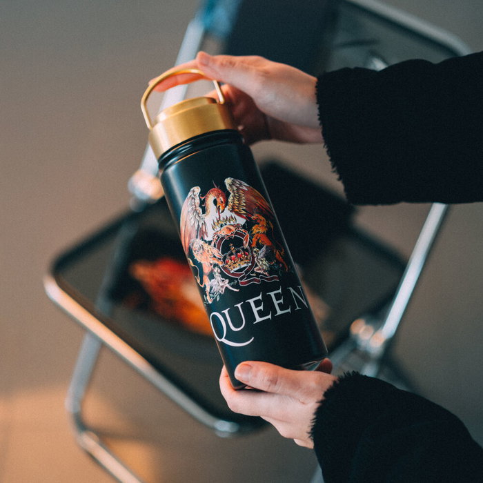 ERIK - Bouteille isotherme en acier inoxidable Queen de 500 ml avec bouchon étanche et poignée