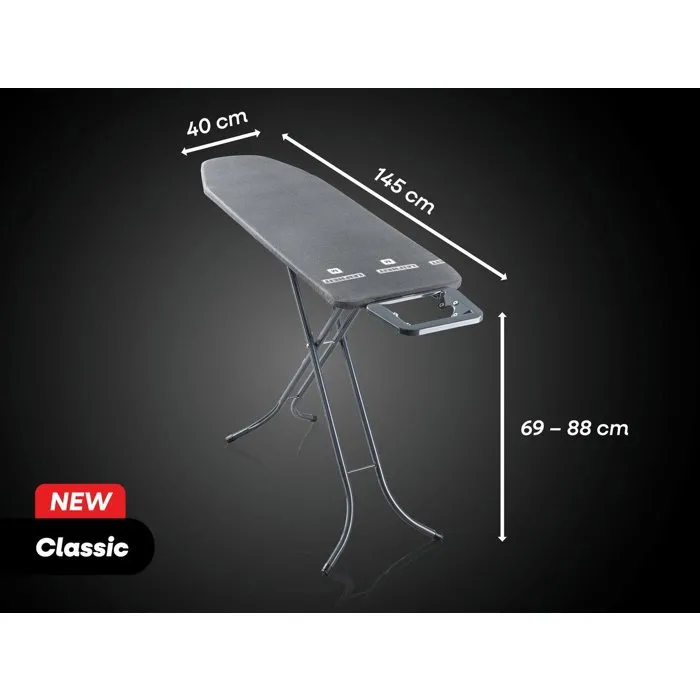 Leifheit Classic M Black 76201 - Surface 120 x 38 cm - Anthracite Leifheit Classic M Black 76201 - Surface 120 x 38 cm - Anthracite