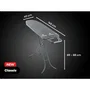 Leifheit Classic M Black 76201 - Surface 120 x 38 cm - Anthracite