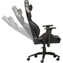 Yenkee Chaise Gaming GHOST YGC 110RD avec Accoudoirs 3D, Inclinaison 155°, Rembourrage Mousse et Revêtement Cuir PU - Confort Ergonomique pour Session de Jeu