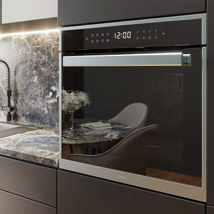 Four à pyrolyse Cecotec Bolero Hexa P506000 Edge 3400 W 2900 W 80 L