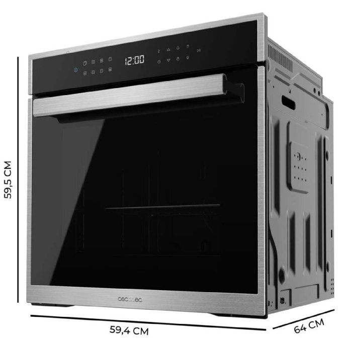 Four à pyrolyse Cecotec Bolero Hexa P506000 Edge 3400 W 2900 W 80 L