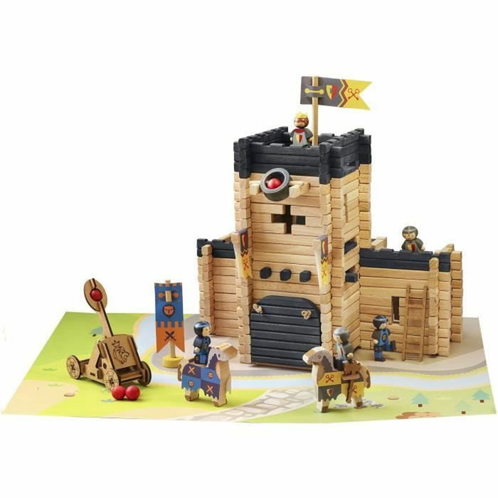 Jeujura Château Fort et Catapulte - 270 pièces