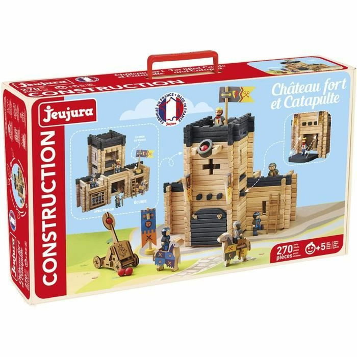 Jeujura Château Fort et Catapulte - 270 pièces