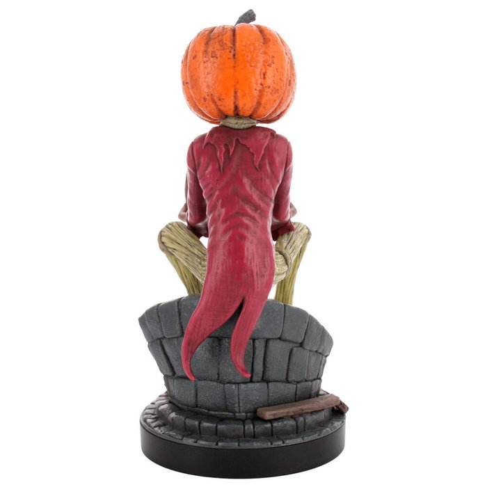 Exquisite Gaming Support de câble Pumpkin King en résine 20 cm - Compatible PS5, Xbox Series et iPhone