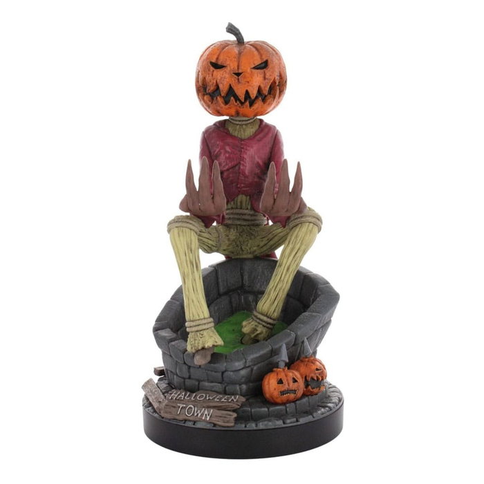 EXQUISITE GAMING Cable Guy Support Pumpkin King L'Étrange Noël de Jack 20cm EXQUISITE GAMING Cable Guy Support Pumpkin King L'Étrange Noël de Jack 20cm