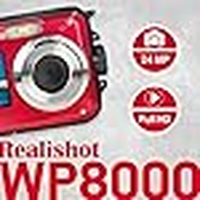 AgfaPhoto Realishot WP8000 Rouge AgfaPhoto Realishot WP8000 Rouge
