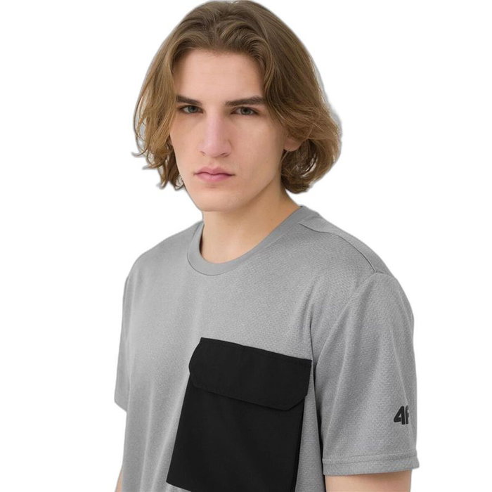 T shirt à manches courtes 4F Fnk M200 Gris 12 ans