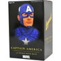 Diamond Select Toys Buste Captain America Legends in 3D Marvel Comics Résine 25 cm Édition Limitée 1000 Certificat
