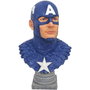 Diamond Select Toys Buste Captain America Legends in 3D Marvel Comics Résine 25 cm Édition Limitée 1000 Certificat