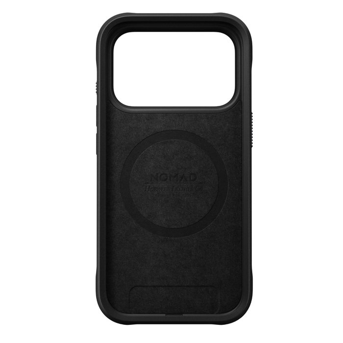 Nomad Rugged Leather Case iPhone 17 Pro - Black Horween Nomad Rugged Leather Case iPhone 17 Pro - Black Horween