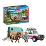 Playmobil I love horses 72129 Véhicule avec remorque à chevaux