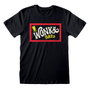 Willy Wonka T-shirt à manches courtes unisexe Wonka Bar Noir Taille S