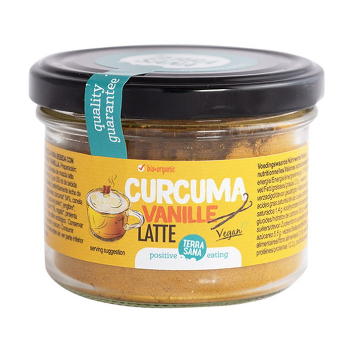 TERRASANA Curcuma Vainilla Latte Bio 70 g TERRASANA Curcuma Vainilla Latte Bio 70 g