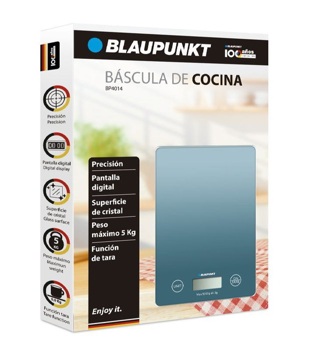 balance de cuisine Blaupunkt BP4014 5 kg Bleu