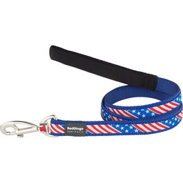 Laisse pour Chien Red Dingo US Flag Bleu 1,2 m 1.2 x 120 cm