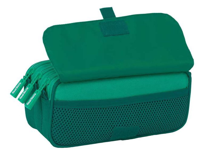 Safta Portatodo Triple Big - Porte-tout triple avec réservoir d'eau Real Betis Balompié - 21,5 x 10 x 8 cm - A partir de 3 ans Safta Portatodo Triple Big - Porte-tout triple avec réservoir d'eau Real Betis Balompié - 21,5 x 10 x 8 cm - A partir de 3 ans