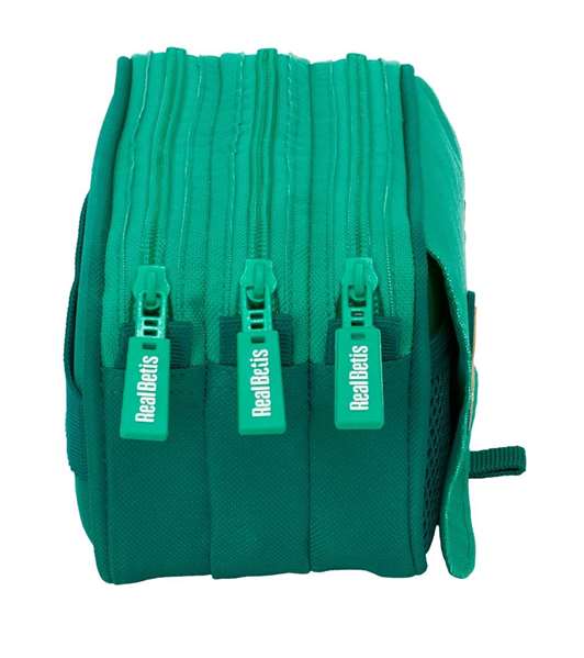 Safta Portatodo Triple Big - Porte-tout triple avec réservoir d'eau Real Betis Balompié - 21,5 x 10 x 8 cm - A partir de 3 ans Safta Portatodo Triple Big - Porte-tout triple avec réservoir d'eau Real Betis Balompié - 21,5 x 10 x 8 cm - A partir de 3 ans