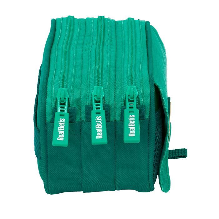 Trousse Fourre-Tout Triple Real Betis Balompié Vert 21,5 x 10 x 8 cm Trousse Fourre-Tout Triple Real Betis Balompié Vert 21,5 x 10 x 8 cm