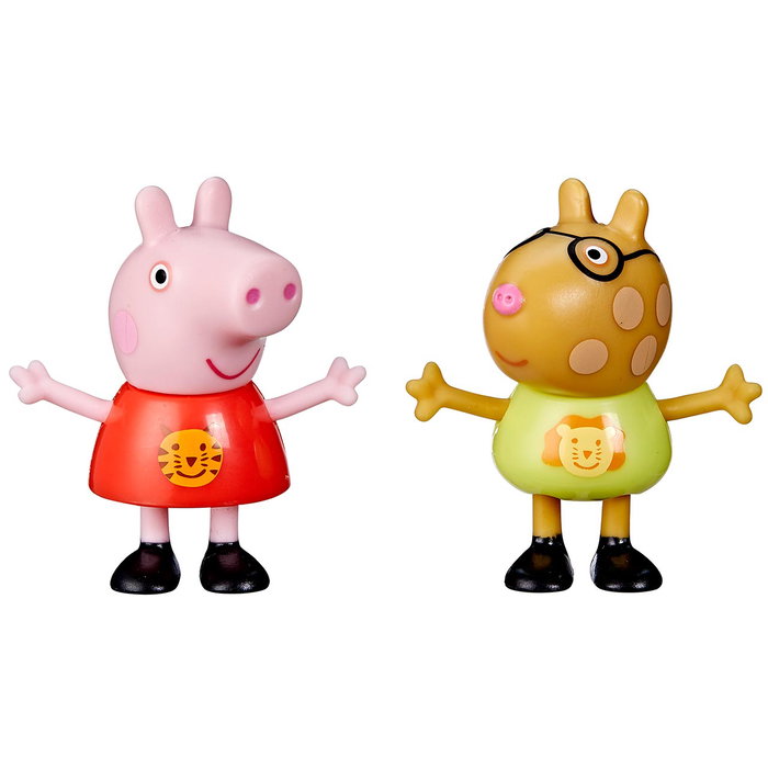 Hasbro Peppa Pig - Figurines Peppa et ses amis F6413 - Jeu de collection avec design unique sur t-shirt - Jouet enfant +3 ans