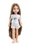 Paola Reina - Poupée Amies Carol en Pyjama Blanc 32 cm - Figurine PVC & Polyester pour Enfants à partir de 36 mois