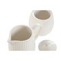 Laitière et sucrier Home ESPRIT Blanc Porcelaine 250 ml 12 x 7,6 x 9 cm 2 Pièces