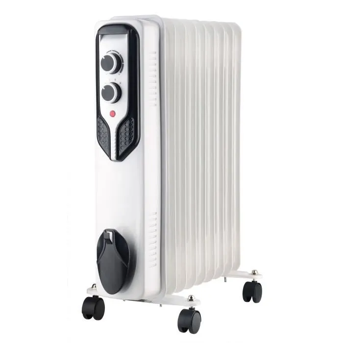 Warm Tech Radiateur bain d'huile WTRBH2009-26 2000 W Blanc Warm Tech Radiateur bain d'huile WTRBH2009-26 2000 W Blanc