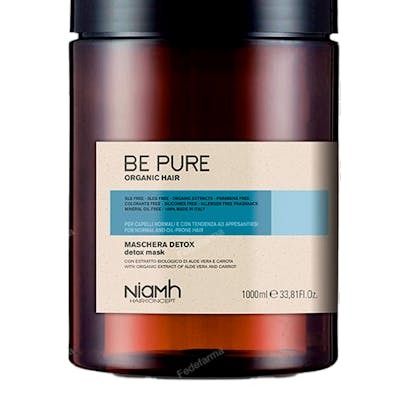 BE PURE Masque Detox Cheveux Normaux et à Tendance Grasse 1000ml BE PURE Masque Detox Cheveux Normaux et à Tendance Grasse 1000ml