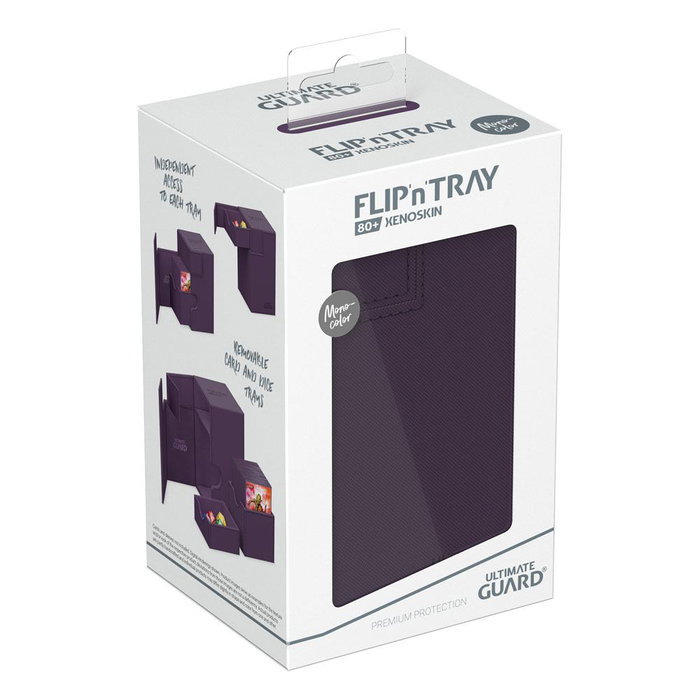 Ultimate Guard Flip'n'Tray 80+ Xenoskin - Purple