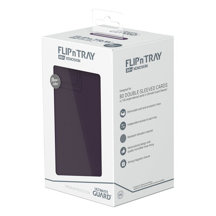 Ultimate Guard Flip'n'Tray 80+ Xenoskin - Purple