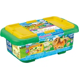 Aquabeads - Une journée à la Ferme - Set de perles à assembler avec vaporisateur d'eau - Jouet créatif dès 4 ans avec +3500 perles