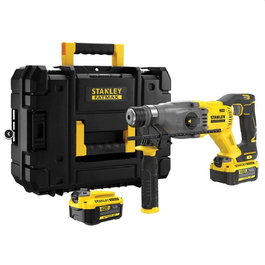 STANLEY Martillo perforateur Sds-Plus sans fil 20V SFMCH900M22-QW avec 2 batteries 4.0 Ah