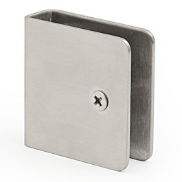 HERRAJES ALK Pince Latérale CABINE Inox Murale Panneau pour Plateau Phénolique 13mm Mate