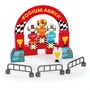 Ecoiffier Abrick 2976 - Coffret 3 Formule 1 avec podium et pilotes