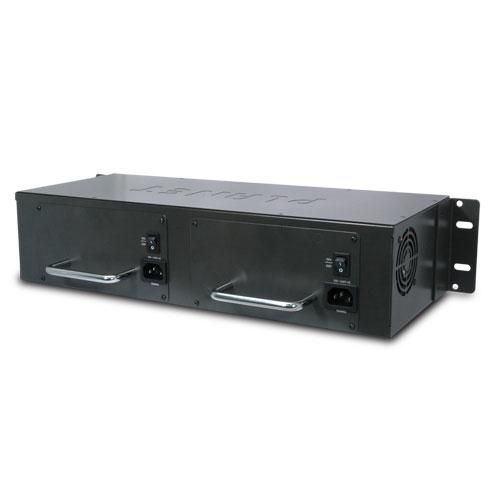 Planet Châssis pour convertisseurs de média MC-1500R, 15 emplacements, alimentation AC, montable en rack 19", compatible FT/GT/VC/ICS Planet Châssis pour convertisseurs de média MC-1500R, 15 emplacements, alimentation AC, montable en rack 19", compatible FT/GT/VC/ICS