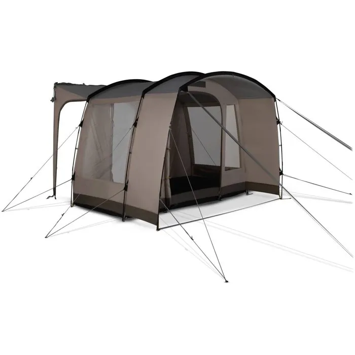 Dometic Traverse Drive-Away Mid Auvent Caravane/Camping-Car - Hauteur 2.30 à 2.65 m - Arceaux Fibre de Verre - Polyester Étanche 75D - Largeur 3 m