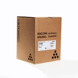 Ricoh Toner C5200 Noir 828426 - Cartouche d'encre compatible pour Imprimantes Ricoh Aficio C5200 / C5210