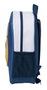 Safta Mochila Guarderia - Sac à dos d'enfant 3D Real Madrid, dimensions 27 x 33 x 10 cm, à partir de 3 ans
