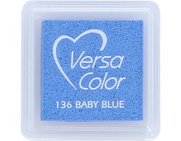 Tsukineko VERSACOLOR Almohadilla d'encre bleu bébé 33x33mm