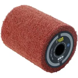 Fartools Brosse en fibre synthétique Ø80mm L 100mm pour ponçage, polissage et satinage du bois, métal et matières synthétiques