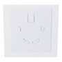 Bouche pour extracteur d'air EDM 08415 08413 17,5 x 17,5 cm