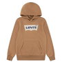 Sweat à capuche enfant Levi's Batwing Screenprint Hoodie Marron