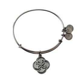 Alex And Ani Pulsera Soplo Vida AC Plat Osc