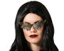 Gafas En Forma De Telaraña En Tonos Metálicos - Lunettes Halloween en forme de toile d'araignée, métallisées pour costume