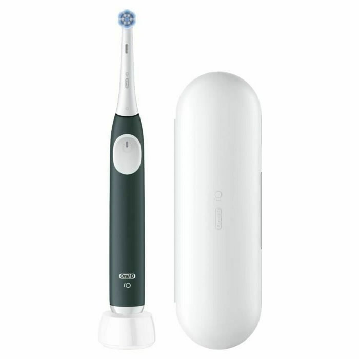 Oral-B Série iO2 Brosse à dents électrique - Vert - Pack de 2 pièces